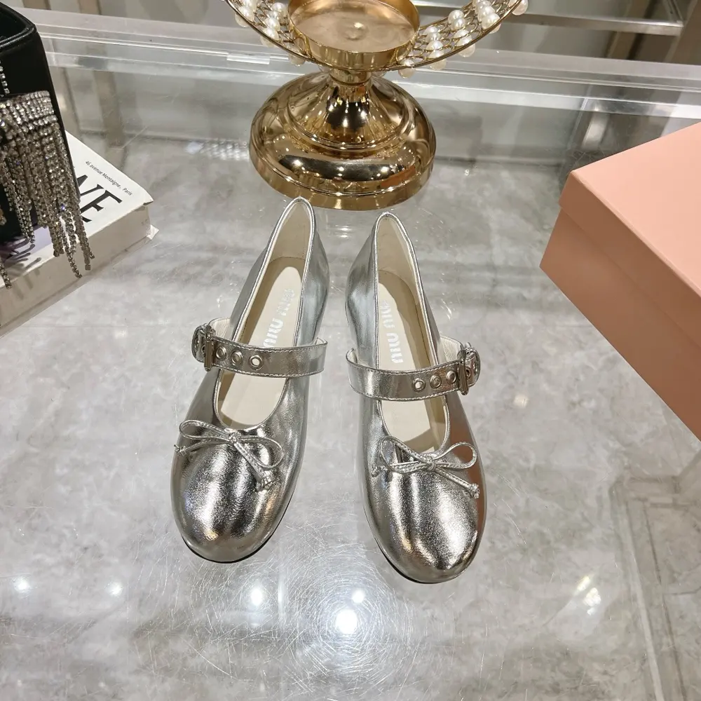 MIUMIU French fairy ballet shoes