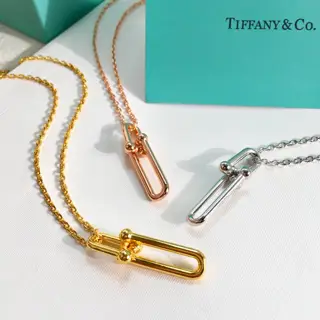 Tiffany&Co Tiffany Big and small bamboo necklace