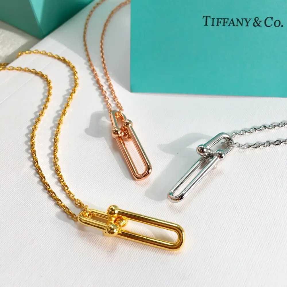 Tiffany&Co Tiffany Big and small bamboo necklace