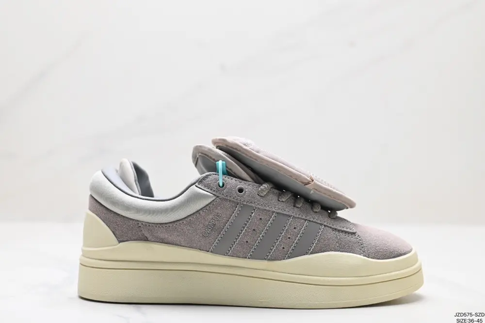 Bad Bunny x adidas originals Campus Bad Bunny Trendy Casual Non-slip Wear-resistant Sneakers FZ5823