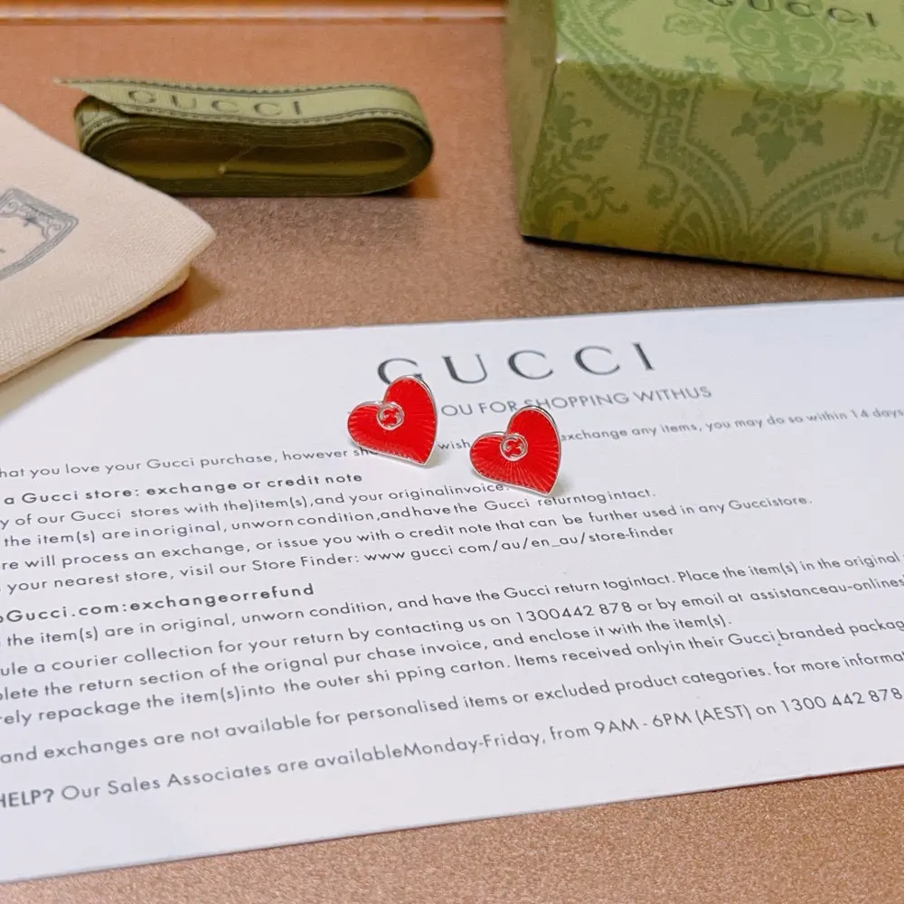 The latest Gucci earrings are of a higher grade
