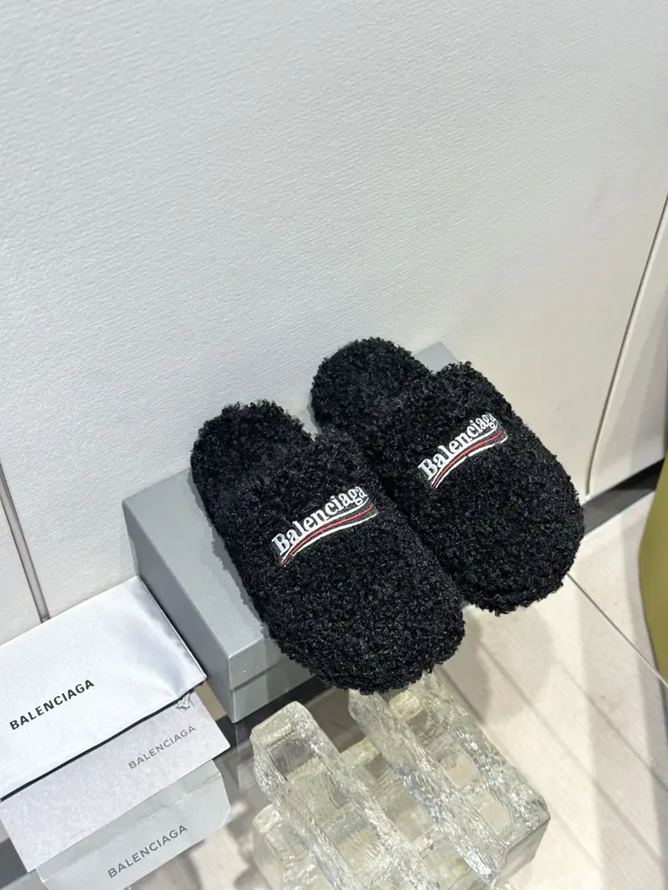 Balenciaga new couple cotton slippers