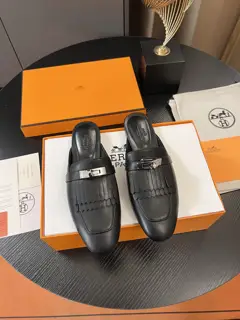 Hermès classic Kelly Mule half-slippers