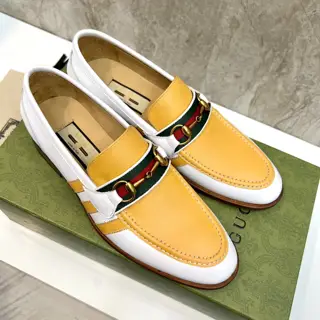 Gucci x Adidas men’s fashion casual leather shoes