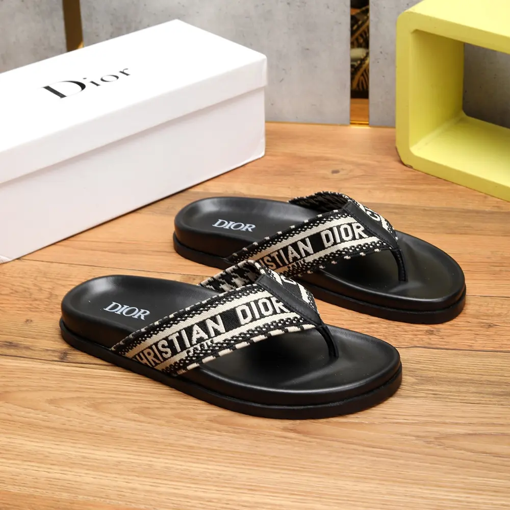 Dior slippers full range