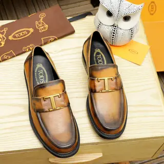 Tods classic men’s leather shoes Synchronize with the official website