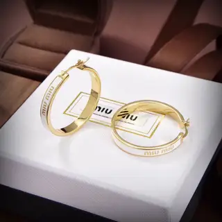 Miu Miu Miu earrings