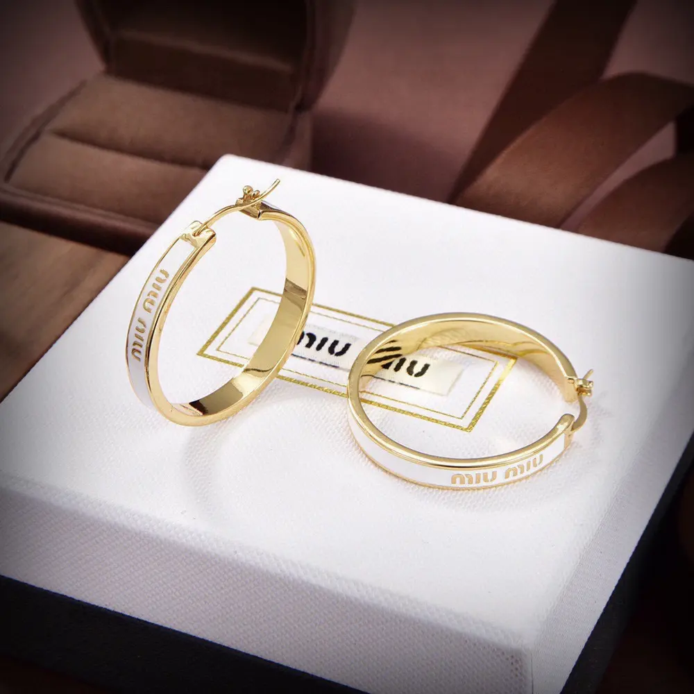 Miu Miu Miu earrings