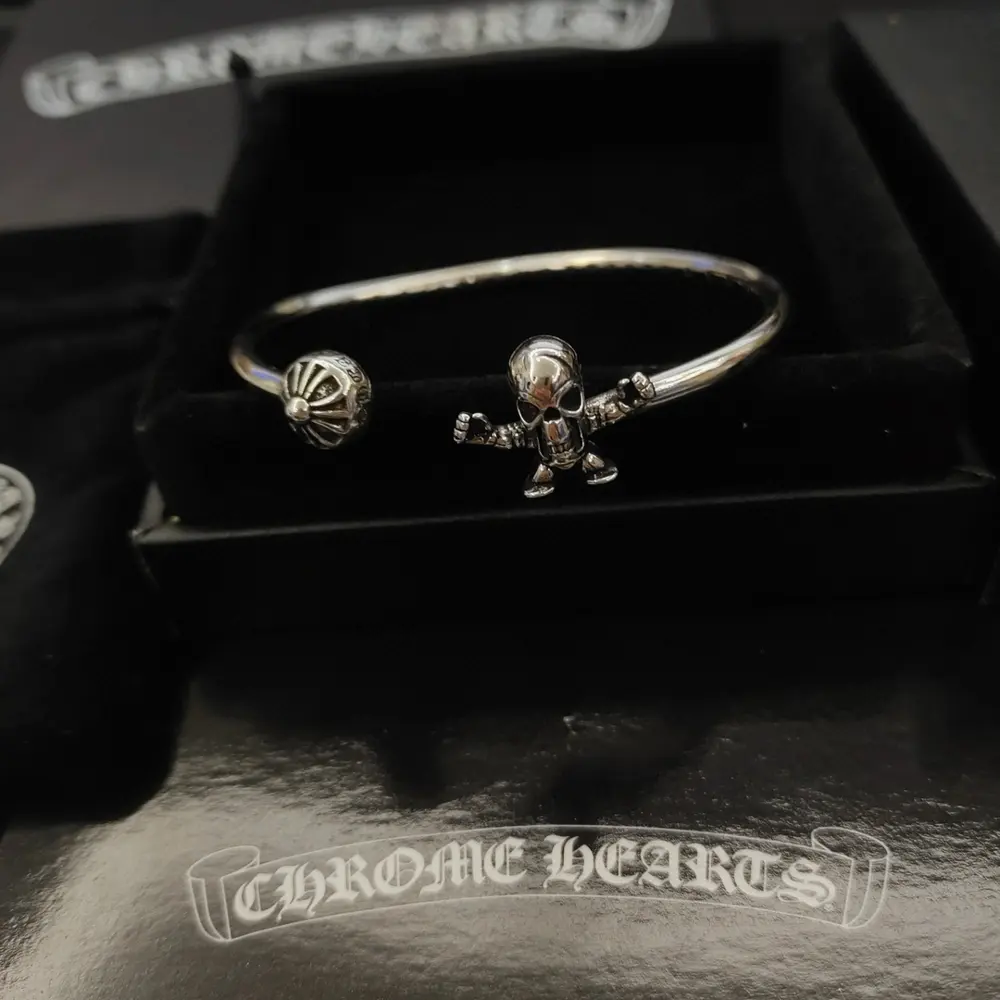 Chrome Hearts skull bracelet