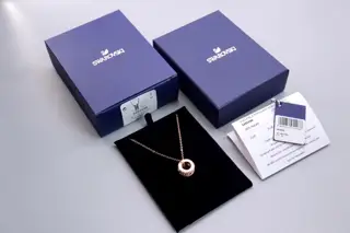 Swarovski My Hero Series Love in Pairs Couples Necklace for Men and Women