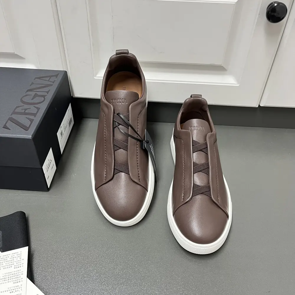 zegna SECONDSKIN Triple StitchTM casual sneakers
