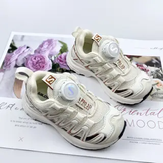 Salomon 3D series rotating button children’s shoes