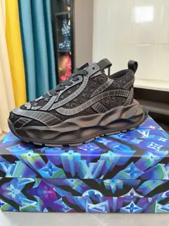 Louis Vuitton dad shoes with large soles