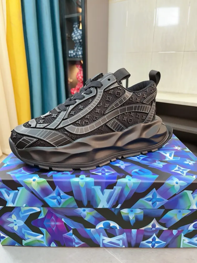 Louis Vuitton dad shoes with large soles