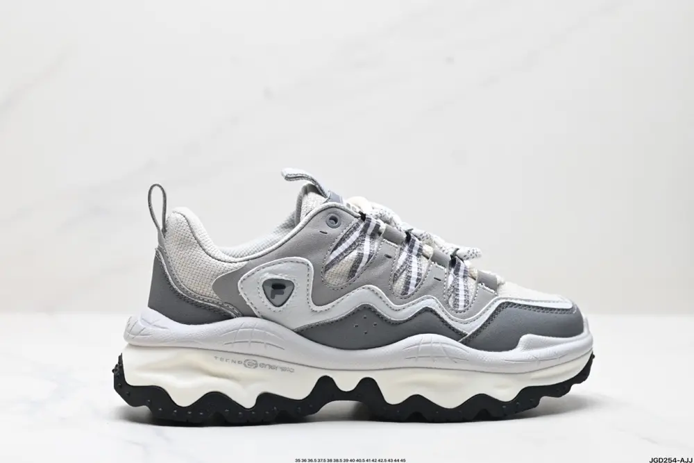 FILA Men’s and Women’s Shoes Lava Shoes Daddy Shoes Leather Sneakers 2024 Winter New Style T12M411111FVQ