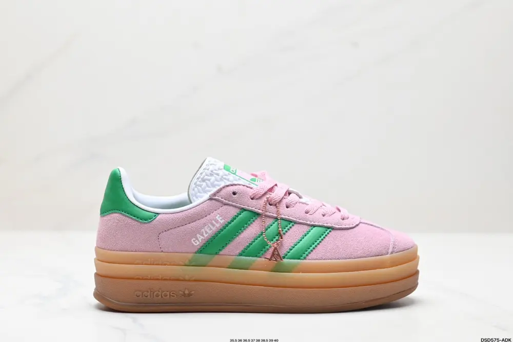 Adidas Gazelle Bold W low-top retro versatile casual sports sneakers IE0428