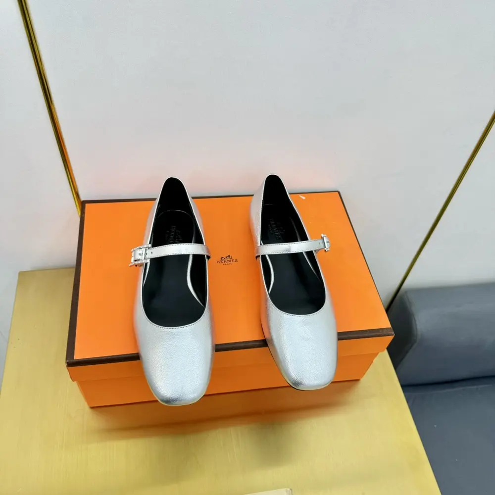 Hermes new handmade shoes