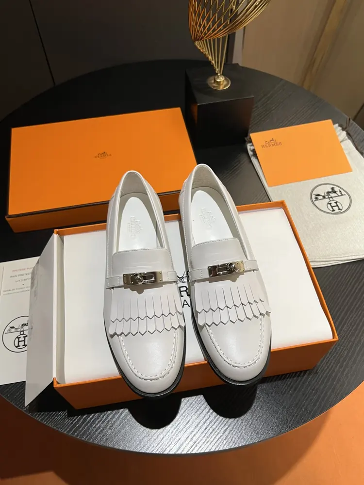 Hermès early spring new single shoes
