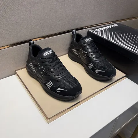 DSQUARED2 couple casual shoes 2024z cabinet simultaneous sale 1 color The upper