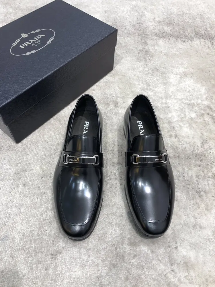 Prada casual leather shoes