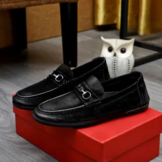 Salvatore Ferragamo casual slip-on shoes 1:1 production at the official website counter