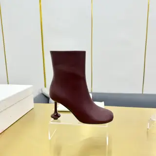 Loewe Wine glass heel ankle boots | 2024 ss