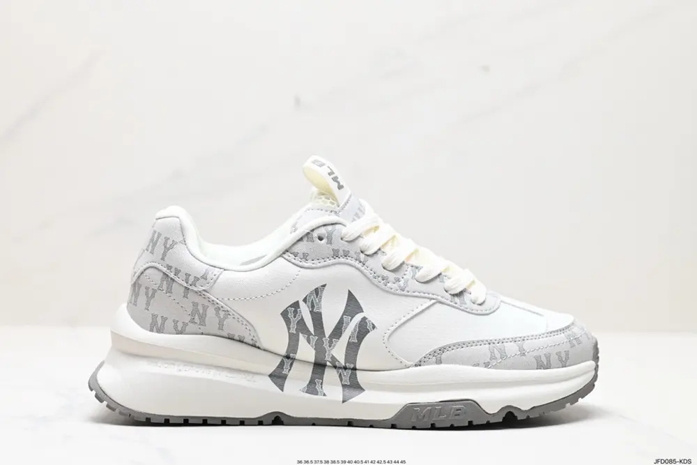 MLB Big Ball Chunky Mesh Thick-soled Daddy Series Low-top Mesh Lightweight Casual Sports 3ASHCRL3N