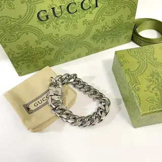 Gucci Double G tag bracelet