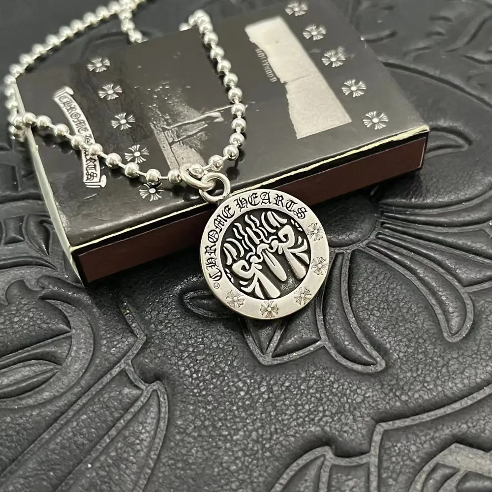 Chrome Hearts Our Lady of Swords necklace