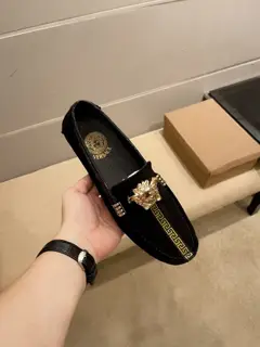 Versace men’s four-season casual loafers