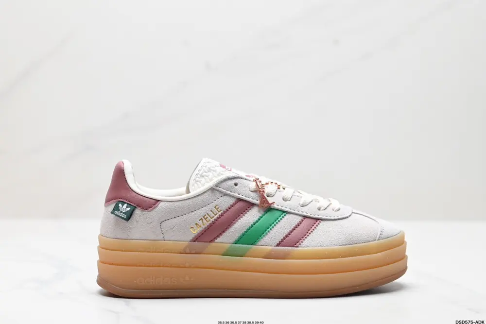 Adidas Gazelle Bold W low-top retro versatile casual sports sneakers IE0428