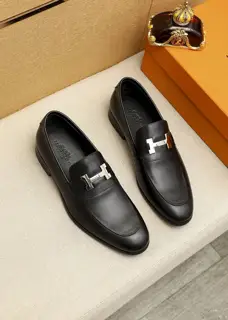 Hermès casual leather shoes
