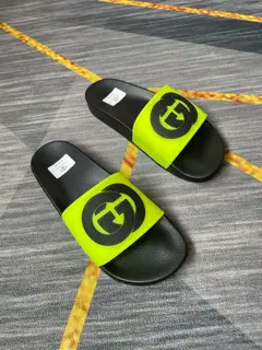Gucci couple flip flops