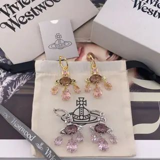 vivienne westwood beautiful dreamcatcher Saturn earrings
