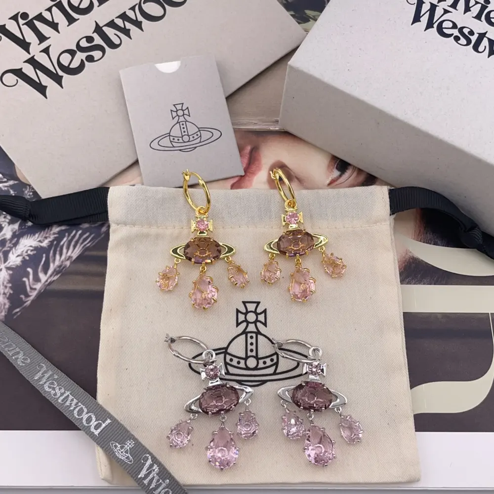 vivienne westwood beautiful dreamcatcher Saturn earrings
