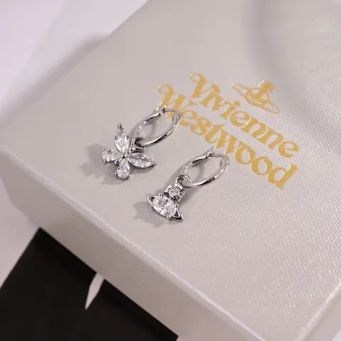 Vivienne Westwood Saturn earrings Elegant and refined design