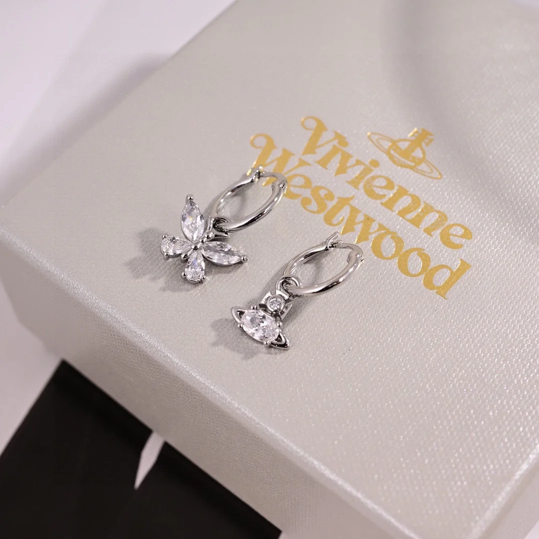 Vivienne Westwood Saturn earrings Elegant and refined design