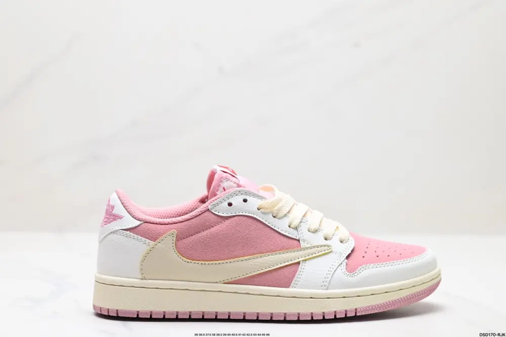 Nike AJ1 reverse hook Travis Scott x Air Jordan 1 ” Reverse Mocha “AJ1 Joe 1 TS Lightning DM7866-867