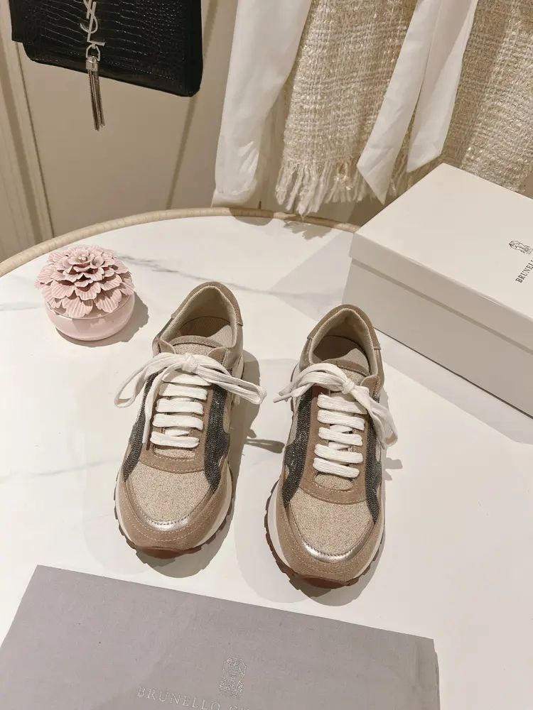 Brunello Cucinelli classic casual shoes and sports shoes series single shoes