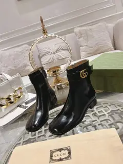 Gucci Embossed style Heels