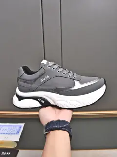 BOSS is a fashionable shoe with imported cowhide