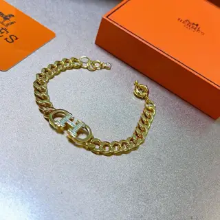 New Hermès bracelet thickened platinum version. High-end precision version