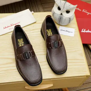 Salvatore Ferragamo casual slip-on shoes Official website original 1:1 mold
