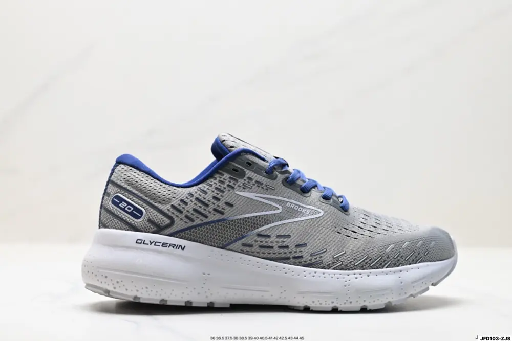 Brooks Glycerin 20 Running Shoes Men’s Cushioning Marathon Nitrogen Jogging Shoes 110382