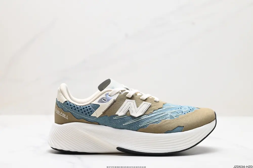 New Balance uses ultra-light and breathable 3D knitted mesh material to construct the upper WRCELSV2