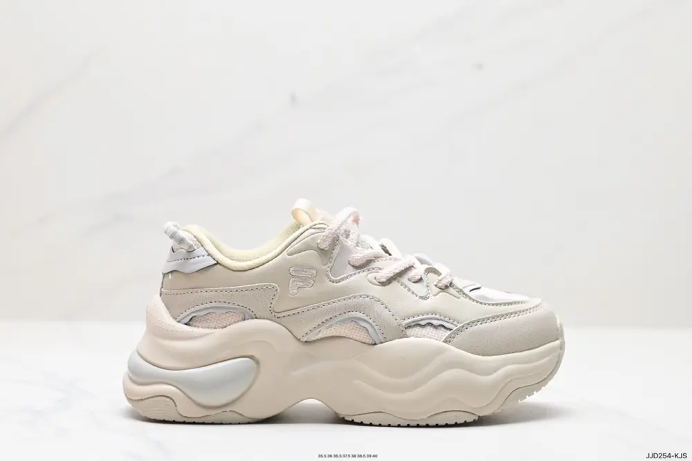 FILA T12W241302FOB dad style heightened retro neutral casual sports jogging shoes DMZ18436