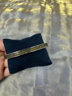 Apm monaco new product thick khaki silver bracelet for girls fashionable couple jewelry gift
