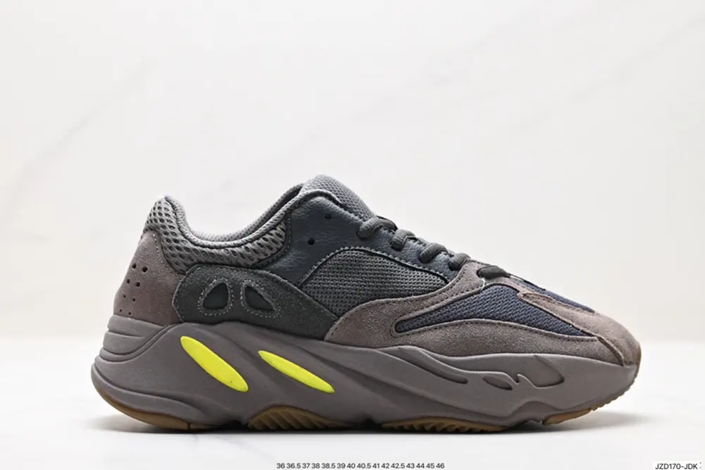 Adidas YEEZY 700V2 ‘Static’ Adidas Yeezy 700 second generation retro dad shoes FV9922 gray
