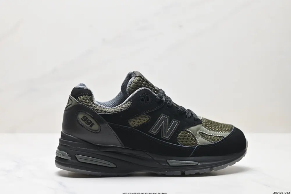 NB New Balance New Balance 991v2 Made in UK “Black” series British-made classic versatile U991BK2