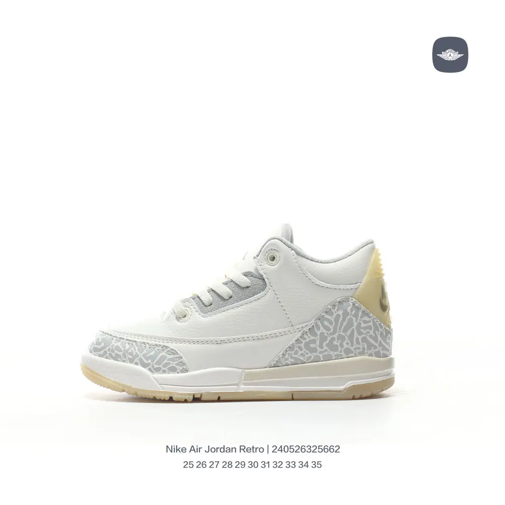 Jordan/Jordan 3 trendy children’s shoes for middle and older students